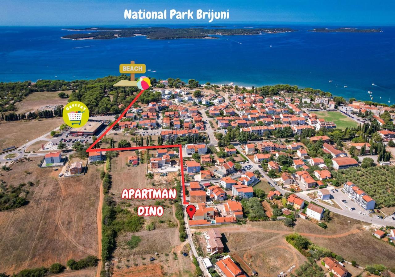 Apartman Dino Fažana エクステリア 写真